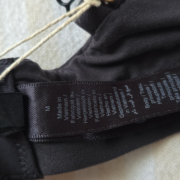 SKIMS Fits Everybody Maternity Nursing Scoop Bralette Size:Medium Onyx - Picture 6 of 7